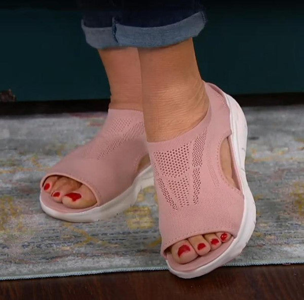 Sandales Compensées Orthopédiques