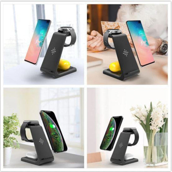 Socle De Chargement Sans Fil 3-en-1