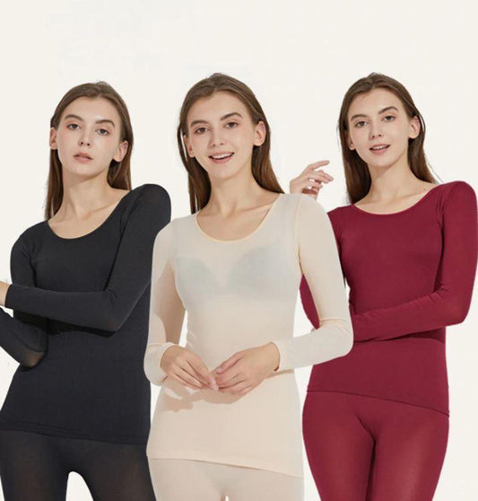Sous-vêtements Thermiques Élastiques Sans Couture