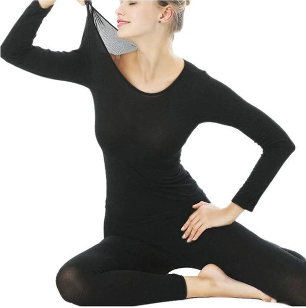 Sous-vêtements Thermiques Élastiques Sans Couture
