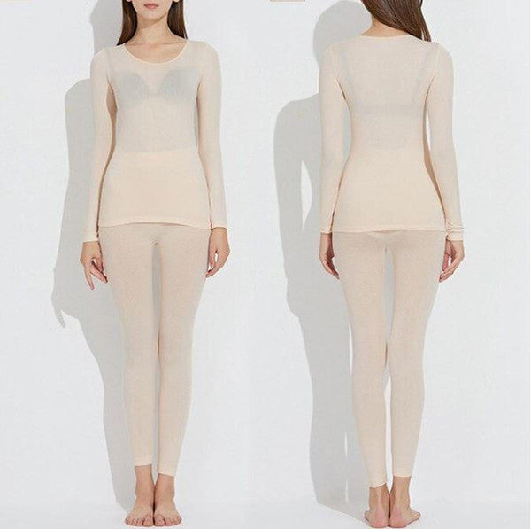 Sous-vêtements Thermiques Élastiques Sans Couture