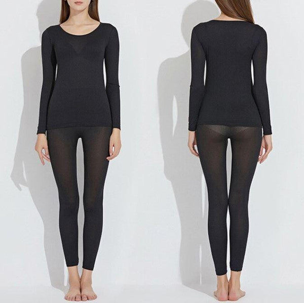 Sous-vêtements Thermiques Élastiques Sans Couture