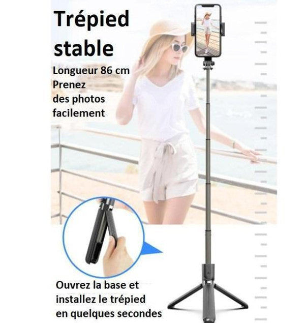 Stabilisateur Intelligent 3D Pour Smartphone iPhone et Android