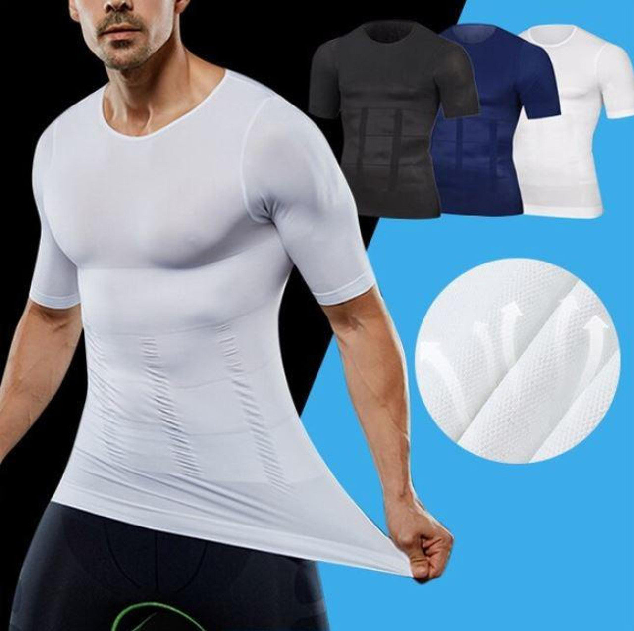 T Shirt De Compression Pour Homme