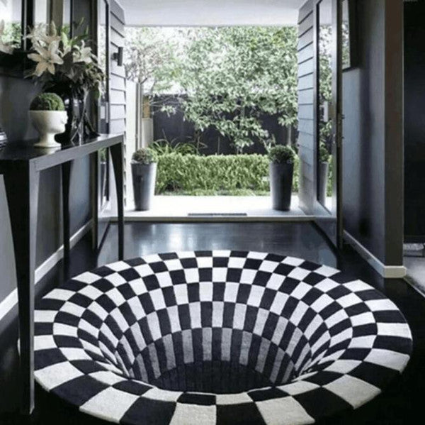 Tapis Vortex Illusion 3D