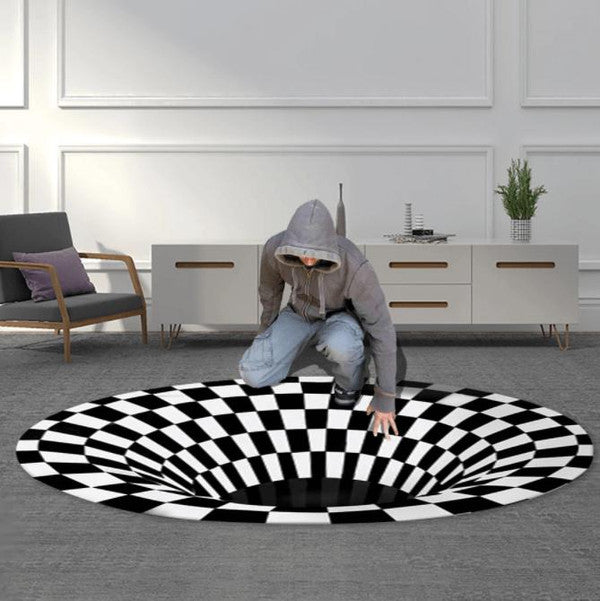Tapis Vortex Illusion 3D