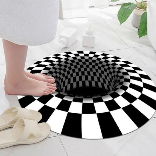 Tapis Vortex Illusion 3D