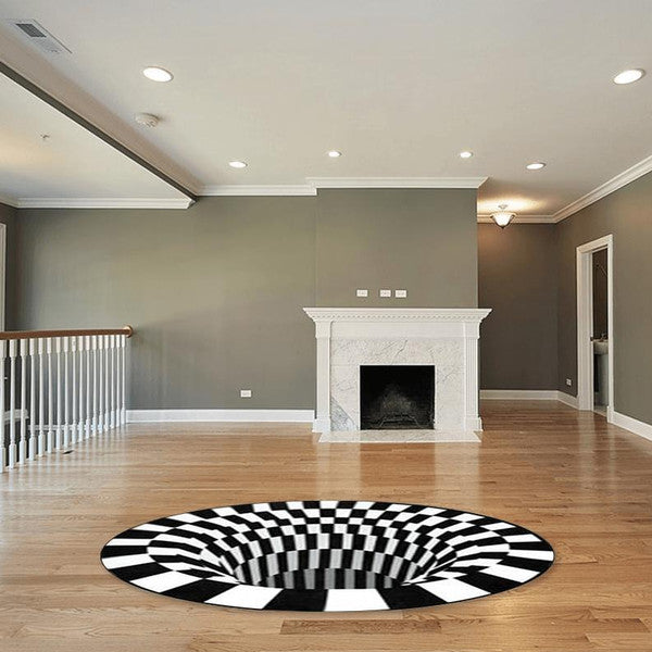 Tapis Vortex Illusion 3D