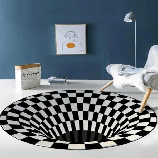Tapis Vortex Illusion 3D