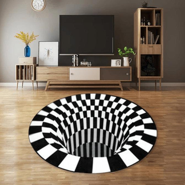 Tapis Vortex Illusion 3D