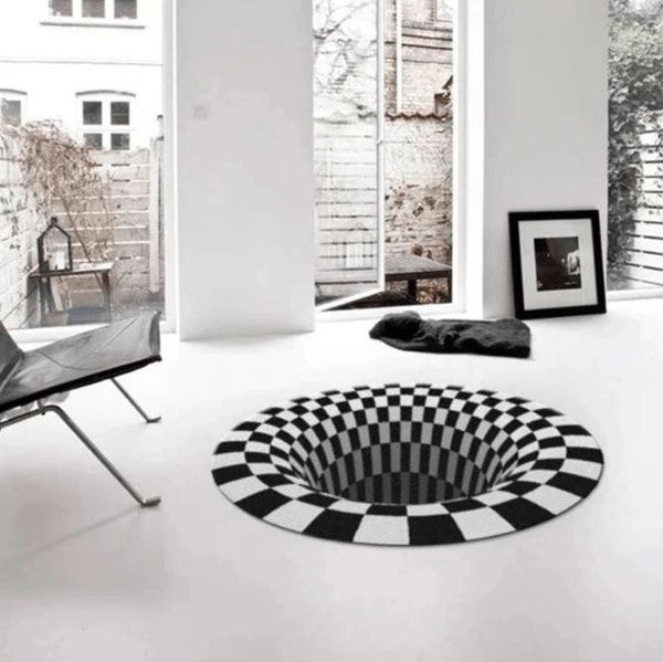 Tapis Vortex Illusion 3D