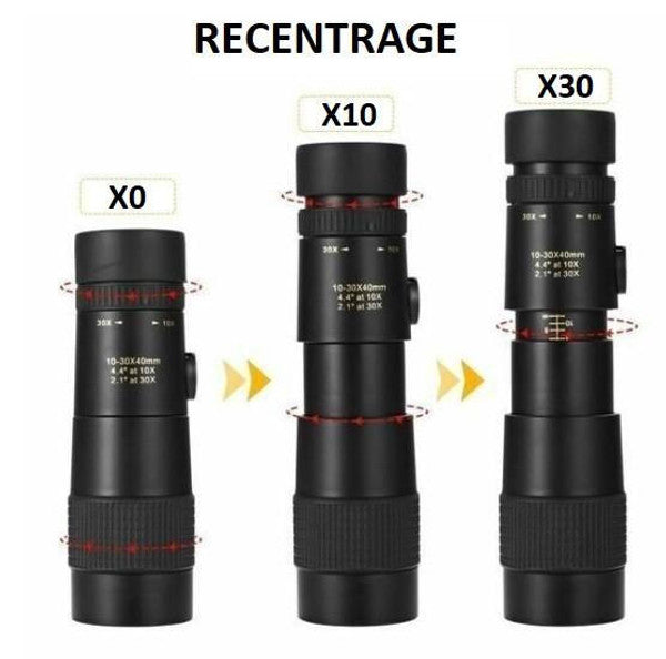 Télescope Monoculaire étanche à très haute définition