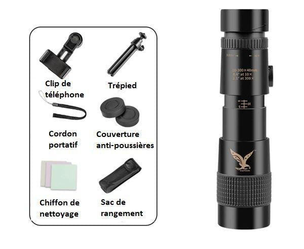 Télescope Monoculaire étanche à très haute définition