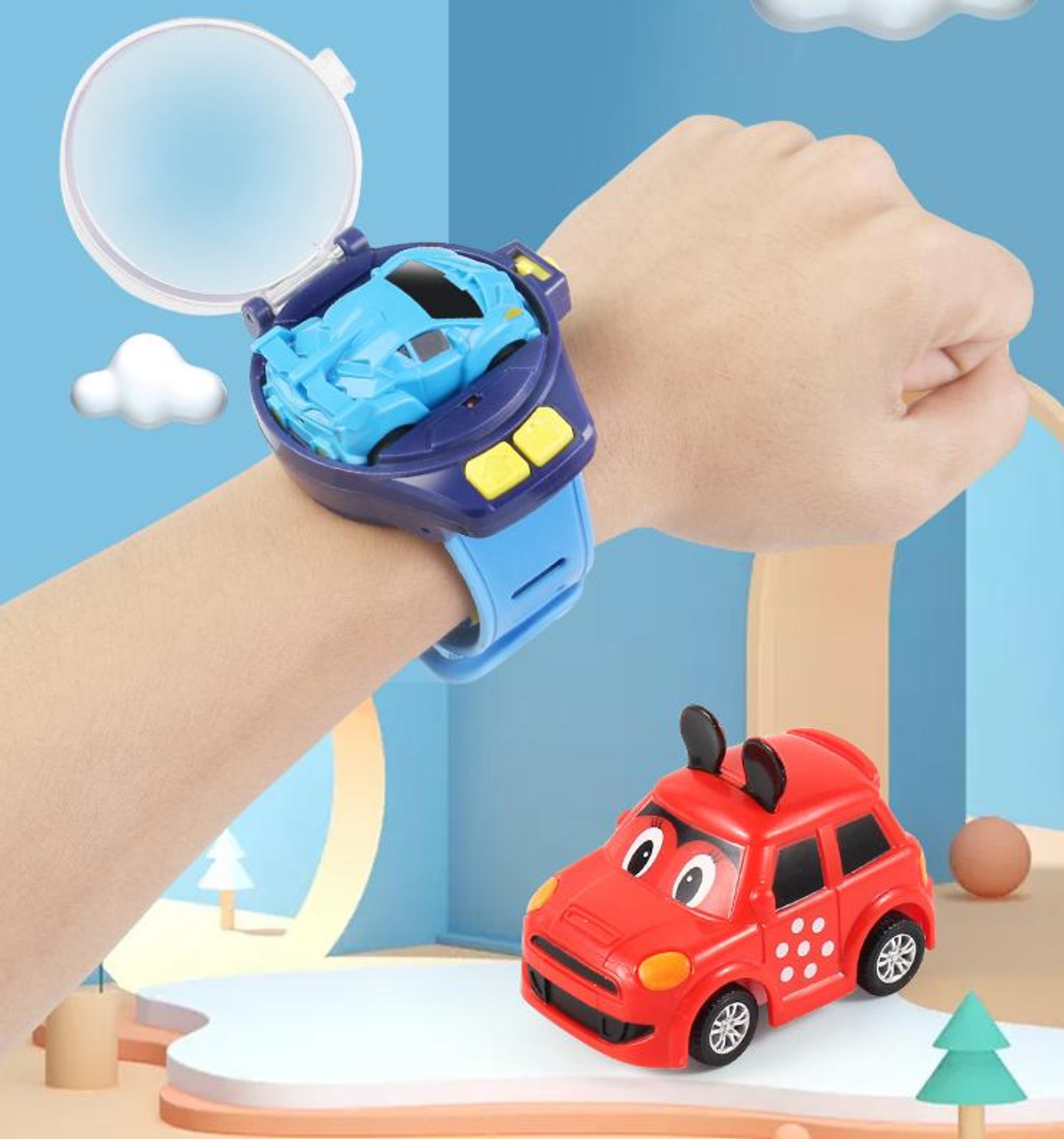 Voiture Télécommandée Avec Montre