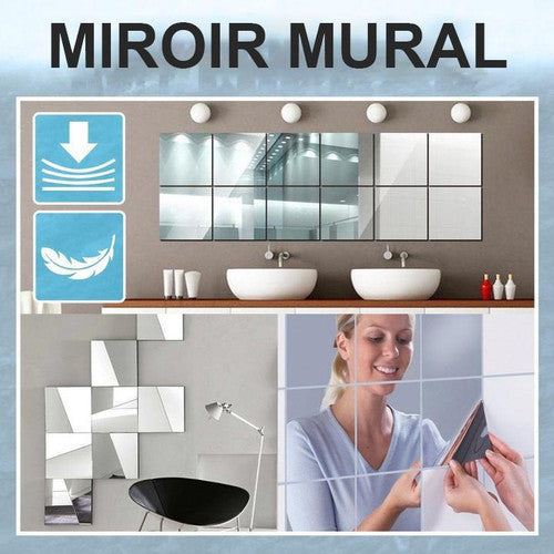 Autocollants - Stickers Miroirs Muraux