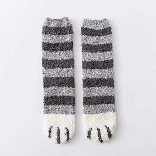 Chaussettes d’Hiver Pattes De Chats