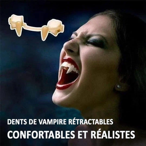 Dents De Vampire Rétractables - Confortables Et Réalistes