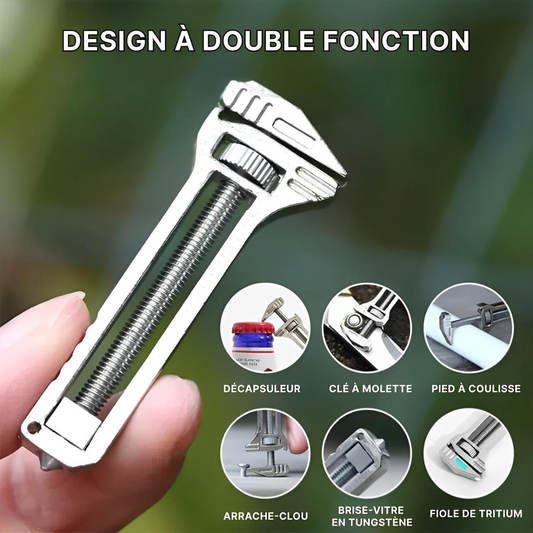 Outil Multifonction Compact En Titane