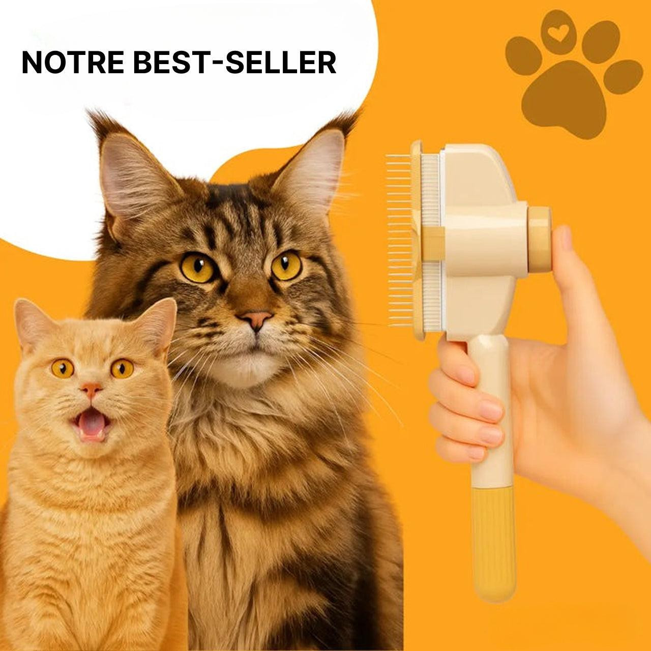 Brosse Pour Chat à Poils Longs - Courts Et Épais