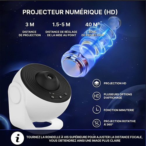 Projecteur De Galaxie 12-en-1