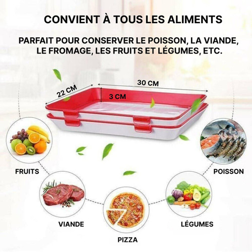Boite De Conservation Alimentaire En Plastique