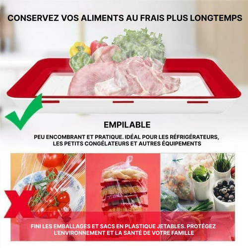 Boite De Conservation Alimentaire En Plastique