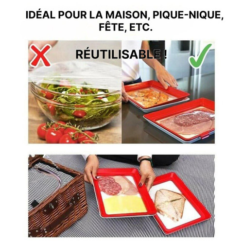 Boite De Conservation Alimentaire En Plastique