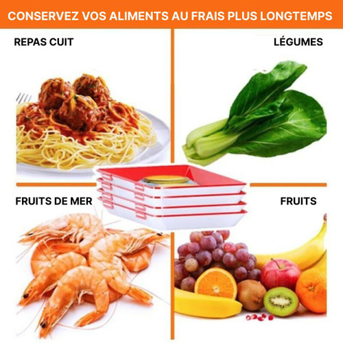 Boite De Conservation Alimentaire En Plastique