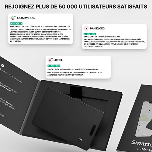 Traceur GPS Ultra Fin Sans Abonnement