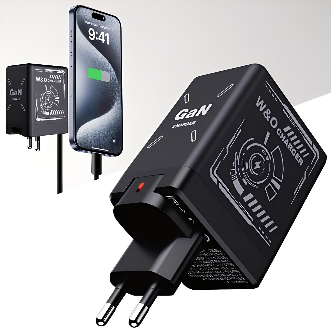 Chargeur Rapide 120W Pour Iphone - Samsung - Ipad - Apple