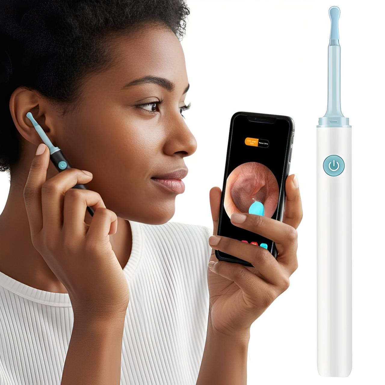 Cure Oreille Avec Caméra Réutilisable