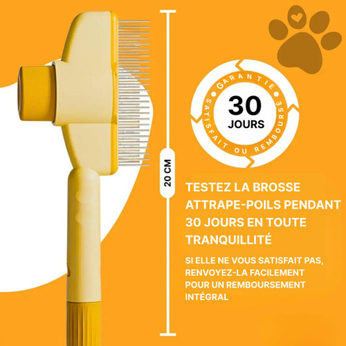 Brosse Pour Chat à Poils Longs - Courts Et Épais