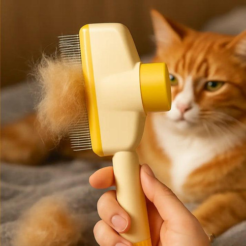 Brosse Pour Chat à Poils Longs - Courts Et Épais