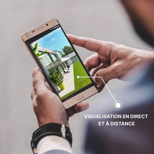 Caméra De Surveillance Extérieure Sans Fil Solaire