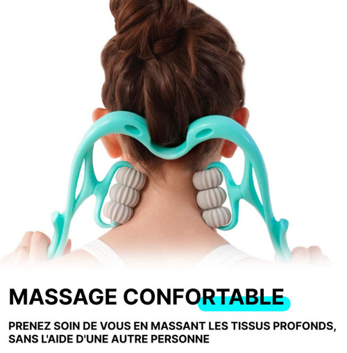 Masseur Cervical À Roulettes