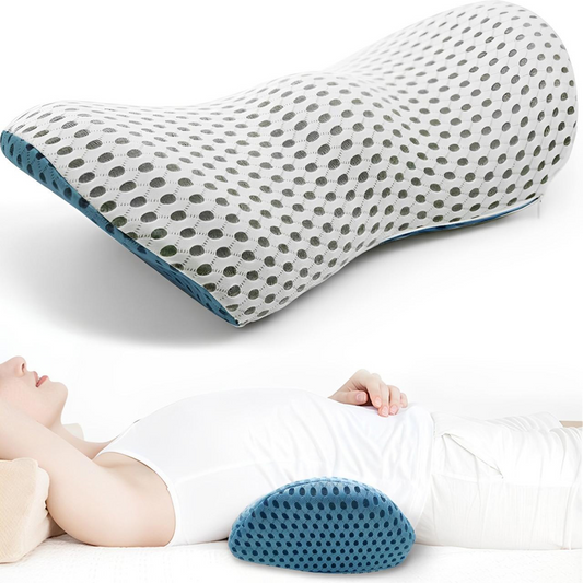 Coussin Lombaire Orthopédique - Mousse Mémoire De Forme