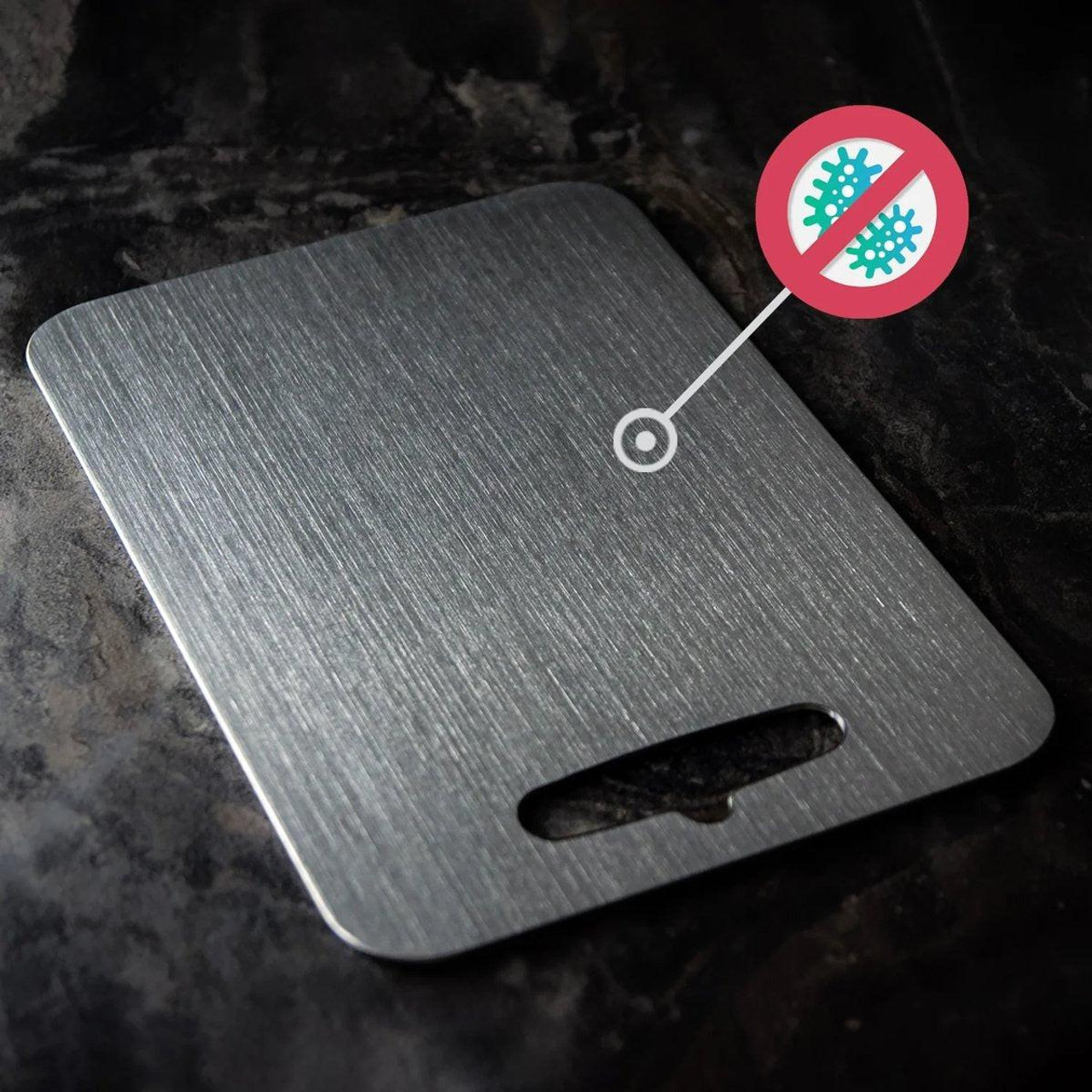 Planche À Découper Professionnelle En Inox