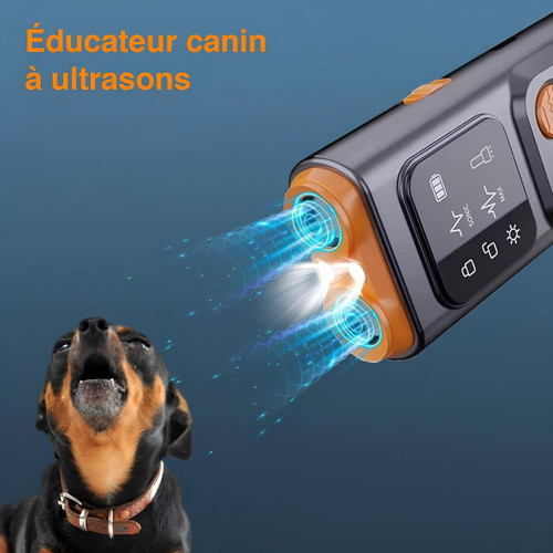 Boitier Ultrasons Anti Aboiements Pour Chien