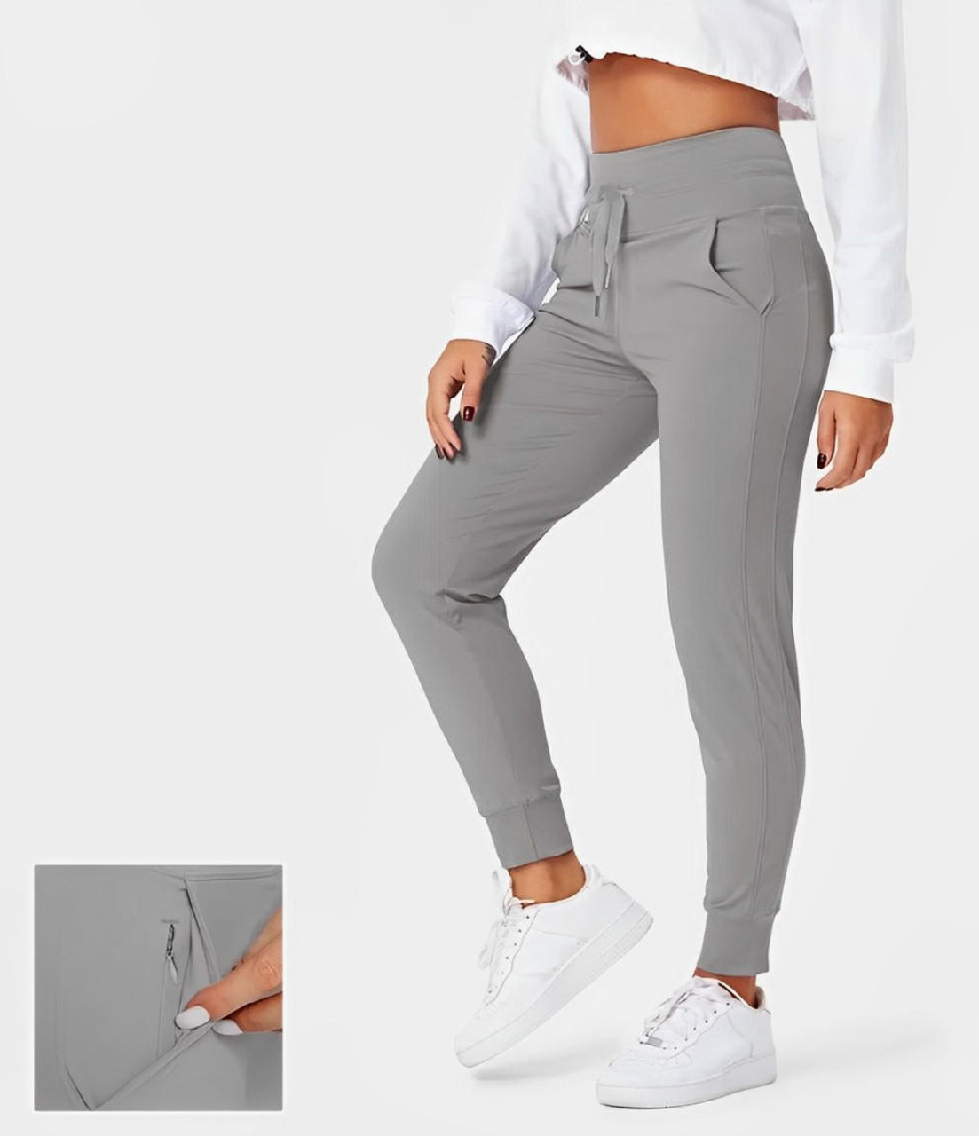 Jogger Femme Taille Haute