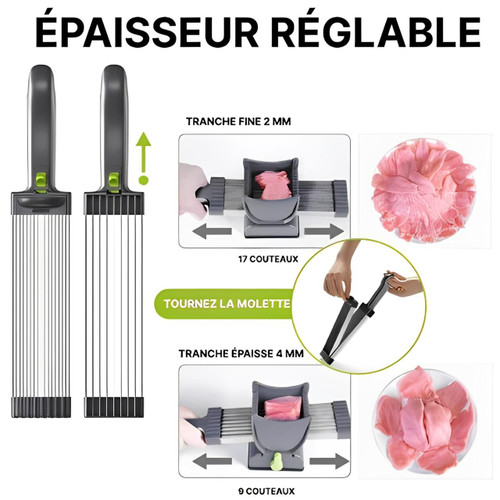 Trancheuse À Viande Professionnelle Manuelle