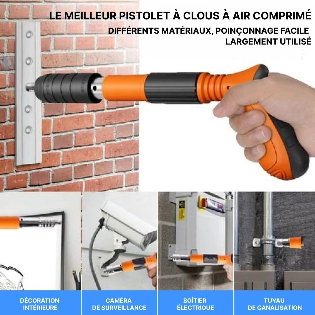 Pistolet À Clous À Air Comprimé