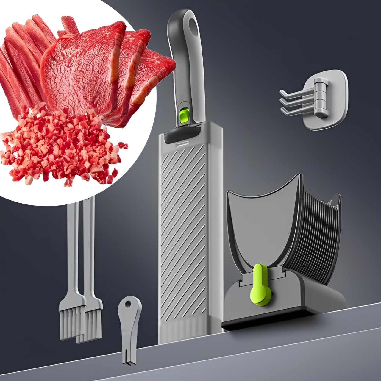 Trancheuse À Viande Professionnelle Manuelle