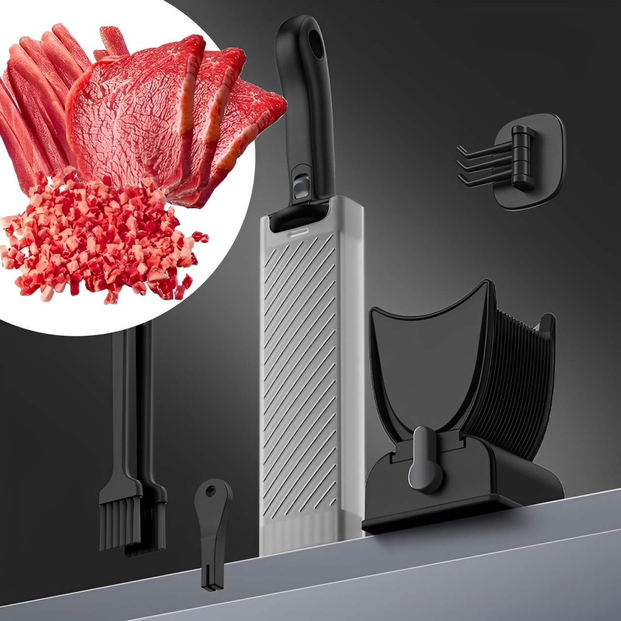 Trancheuse À Viande Professionnelle Manuelle