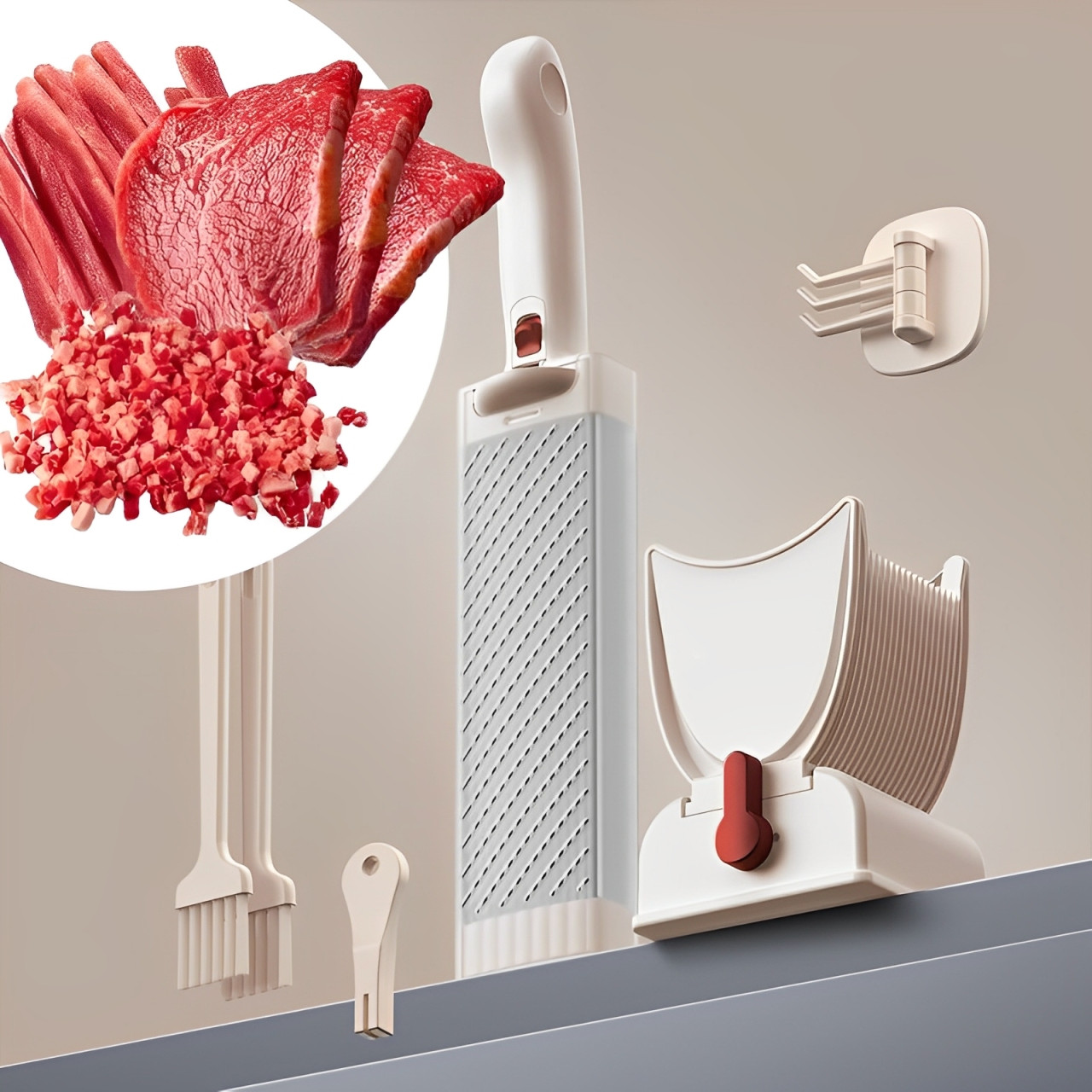 Trancheuse À Viande Professionnelle Manuelle