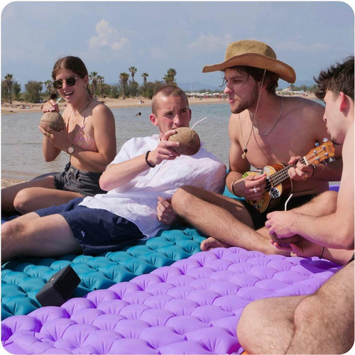 Matelas Gonflable Avec Oreiller Intégré
