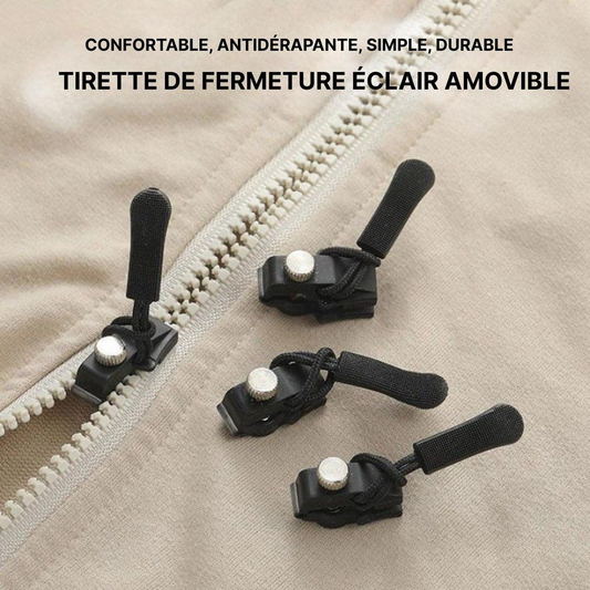 Curseur Tirette Fermeture Éclair