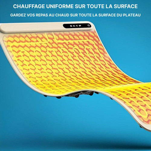 Chauffe Plat Électrique - Plateau Chauffant Enroulable