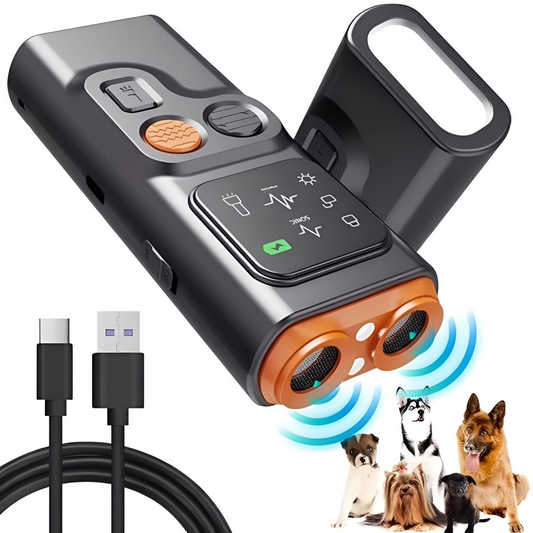 Boitier Ultrasons Anti Aboiements Pour Chien