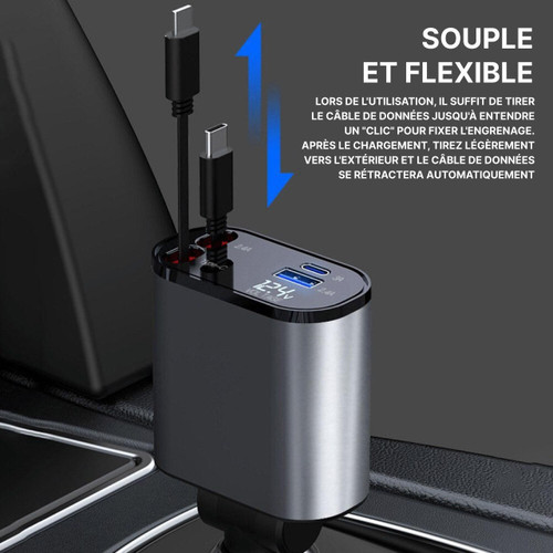 Chargeur Téléphone Pour Voiture