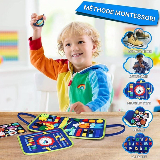 Busy Board - Jeu Montessori Pour Enfant